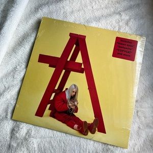 Don’t Smile at Me Red pressing vinyl by Billie Eilish